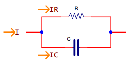 Circuit résistance et capacité en parallèle
